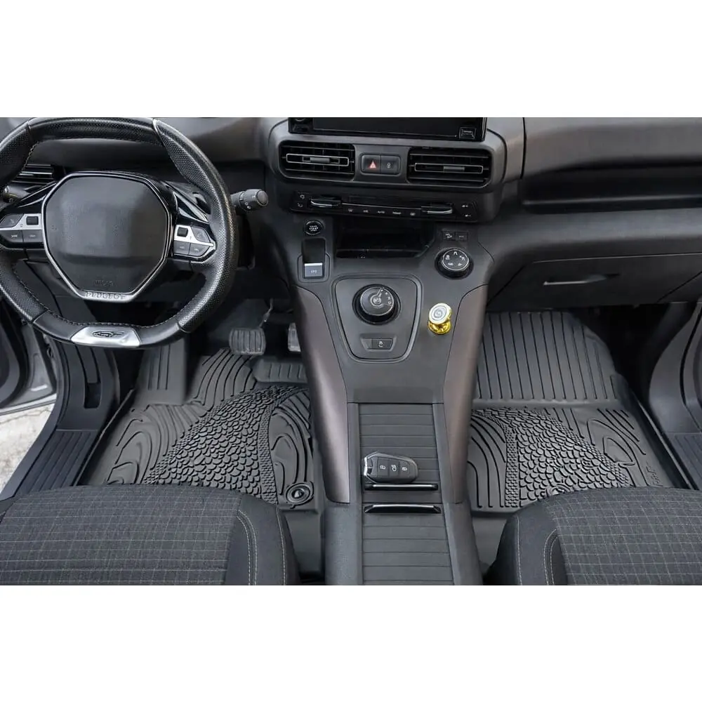 ProCross Premium 9D Opel Combo 2019 Sonrası Havuzlu Paspas | Katlanabilir Ön Yolcu Koltuğu